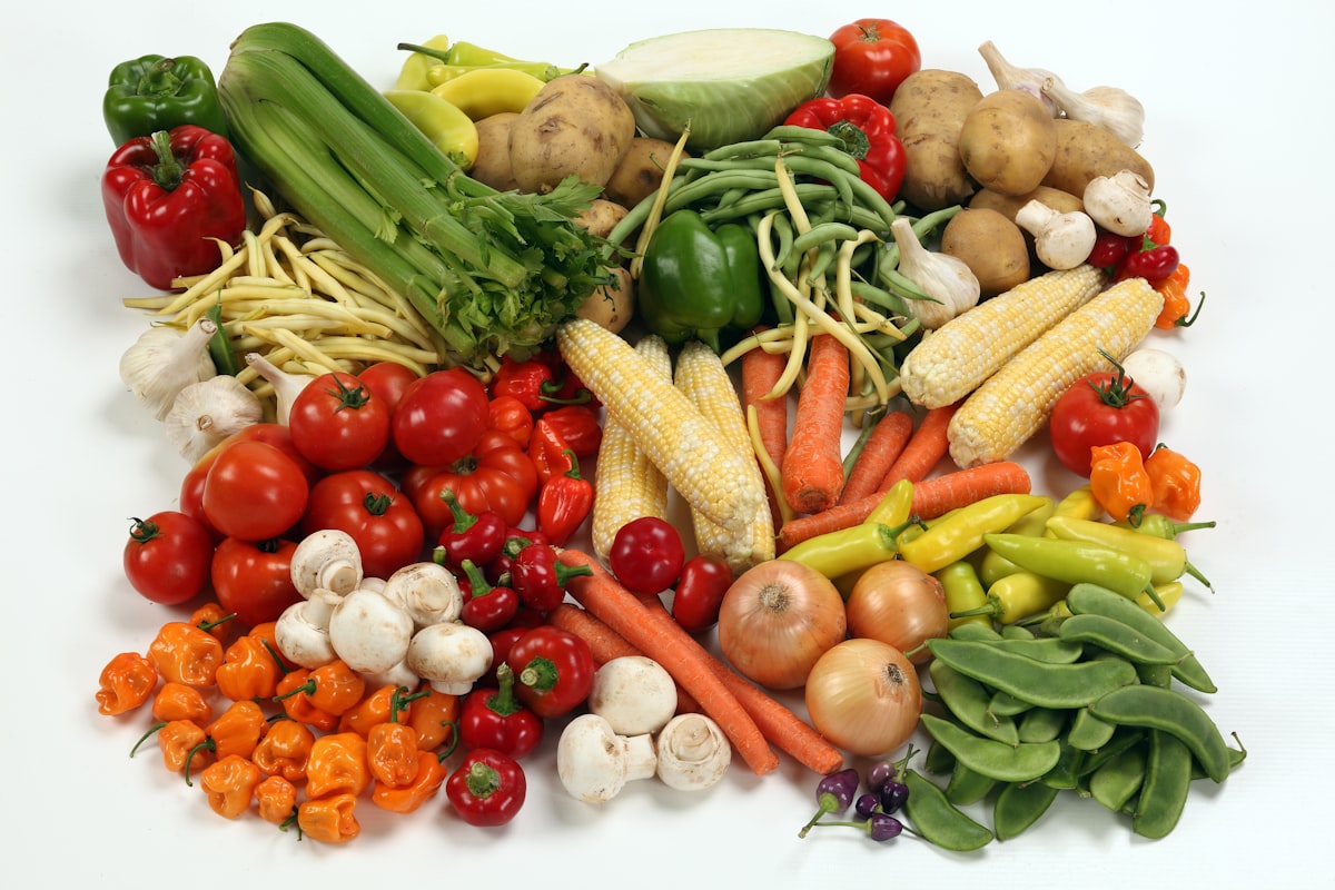 Arroz integral con vegetales salteados